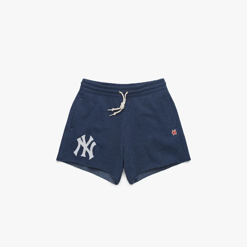 Casual yet chic women’s outfits for work or play   Women's New York Yankees Cap Logo '68 Sweat Shorts