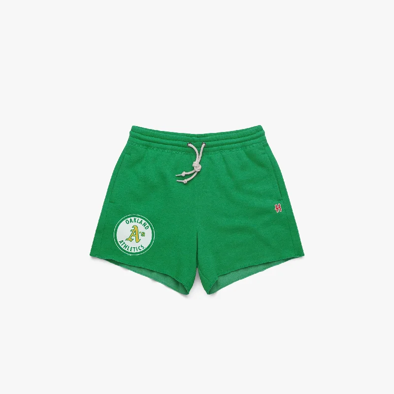 Get noticed with eye-catching women’s fashion   Women's Oakland Athletics '82 Sweat Shorts