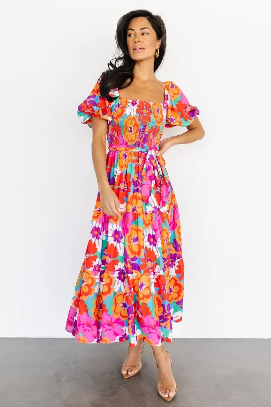 Mazatlan Maxi Dress | Multi Floral