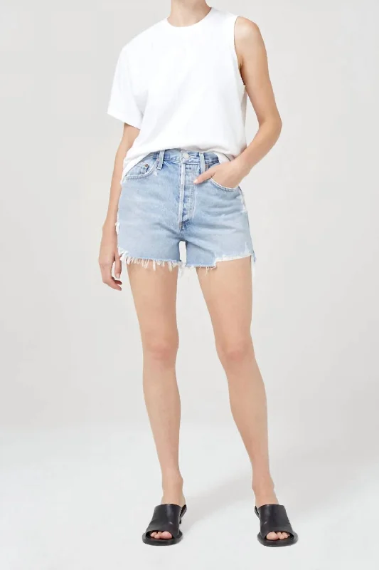 Luxurious fabrics and modern designs for women   Dee High Rise Short In Muse