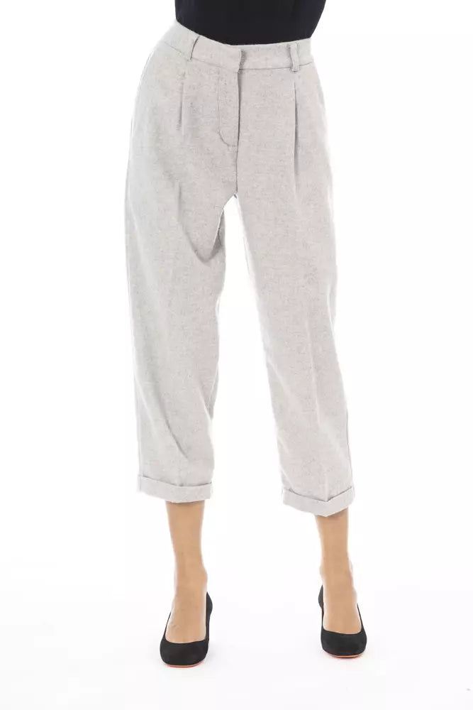 Feminine silhouettes for the modern woman   Alpha Studio  Wool Jeans & Women's Pant