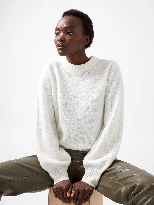 Trendy women’s clothing    Kezia Recycled Back Eyelet Jumper