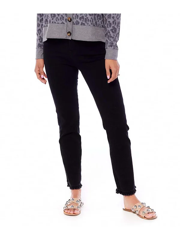 Women’s clothing that fits your personality and style   Womens High-Waist Released Hem Straight Leg Jeans