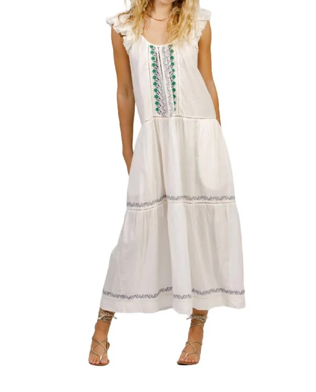 Elegant casual clothing for modern women   Arrouya Dress In Cream