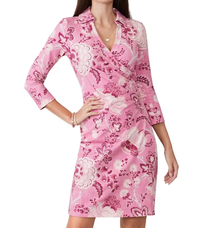 The ultimate guide to stylish women’s fashion   Cristina Wrap Dress In Harbor River Fall Foliage