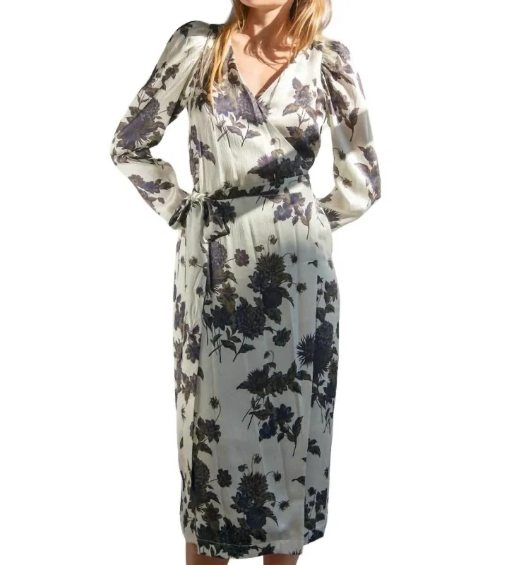 Elevate your style with fashionable women’s clothing   Franca Dress In Cream Brighton Floral