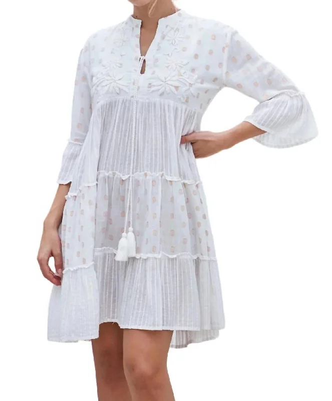 Elevate your style with fashionable women’s clothing   Oli Dress In White