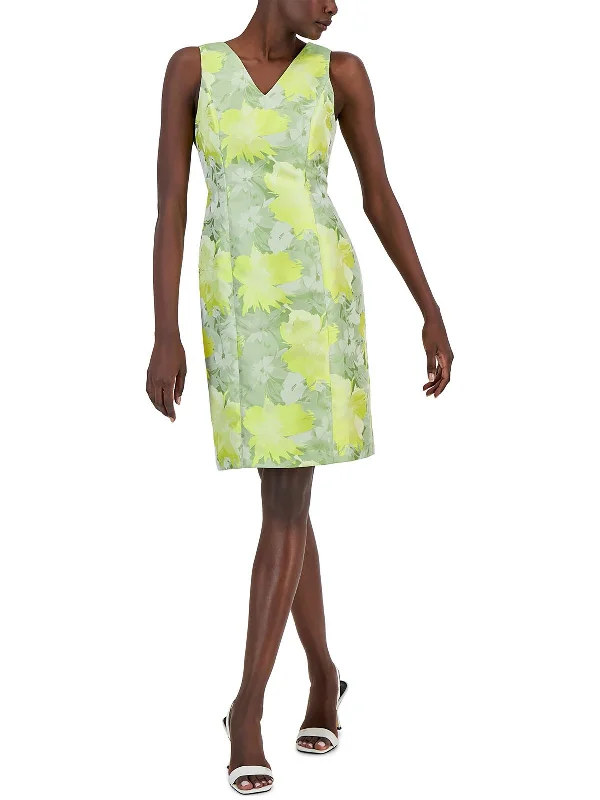 Designer-inspired women’s fashion at affordable prices   Womens Jacquard Midi Sheath Dress