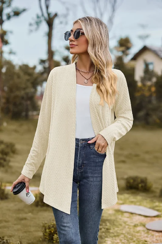 Feminine fashion to express your unique style   Chic long sleeve cardigan for women