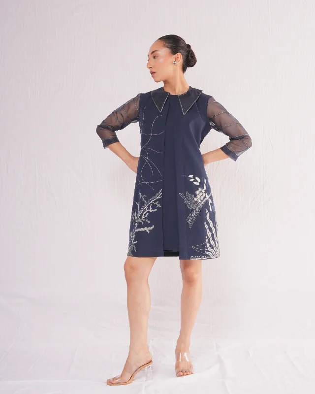 Comfortable yet stylish outfits for women on the go   CORAL REEF DRESS