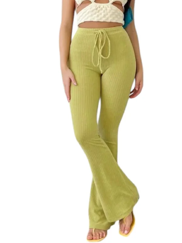 Modern fashion pieces designed for all women   Soft Pants In Avocado